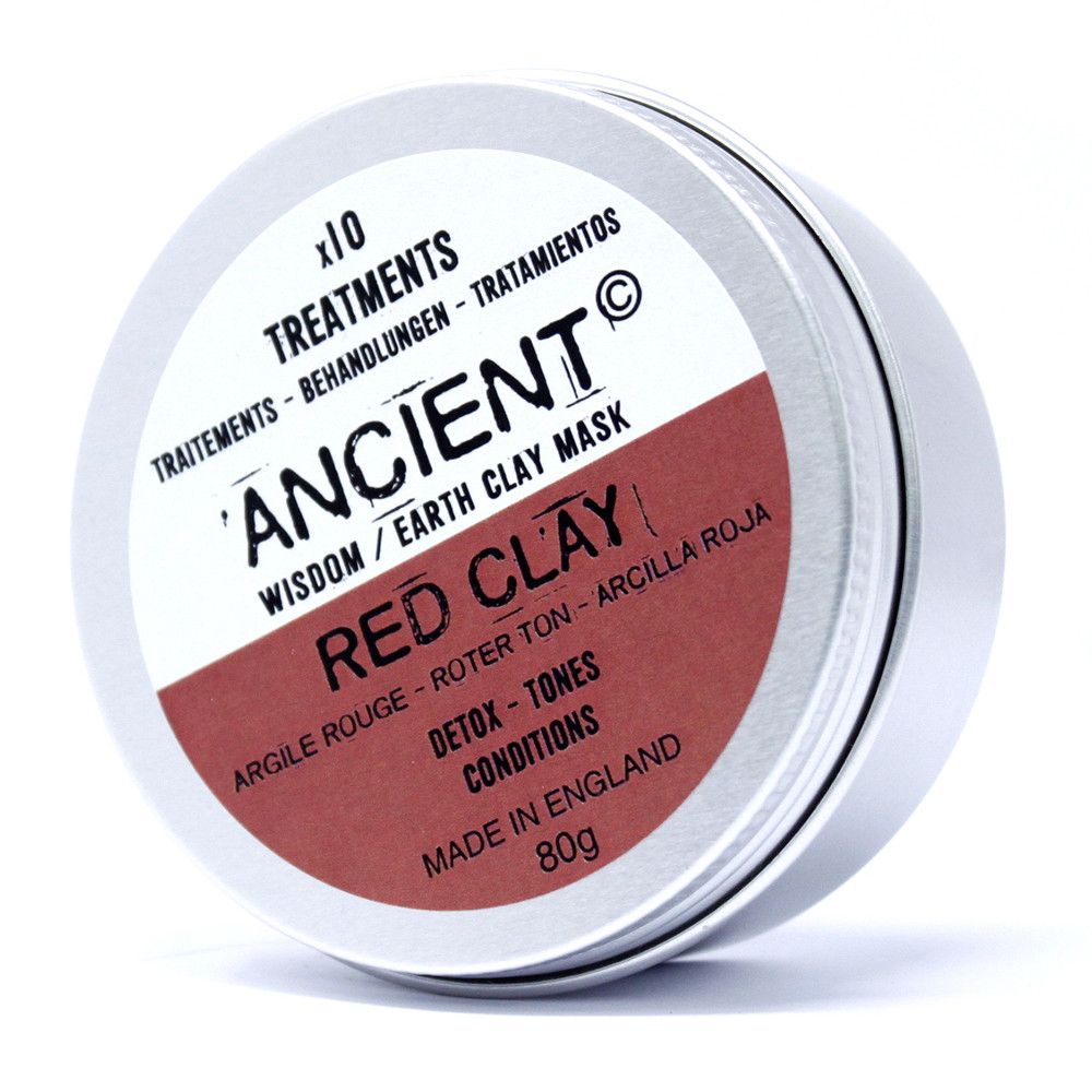 Mascarilla de arcilla roja de caolín, 80 g
