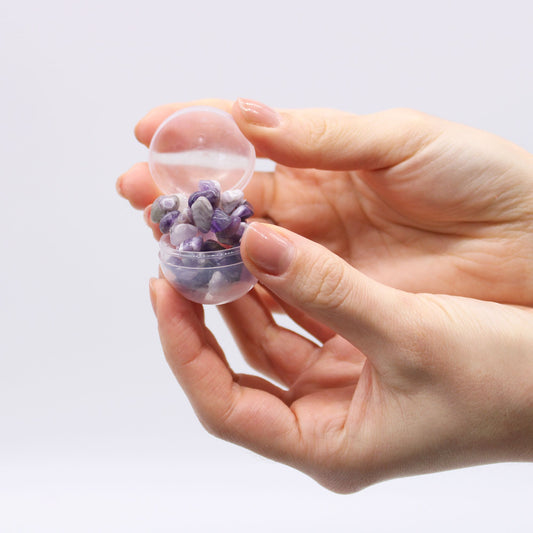 Bomba de baño con pulsera de amatista