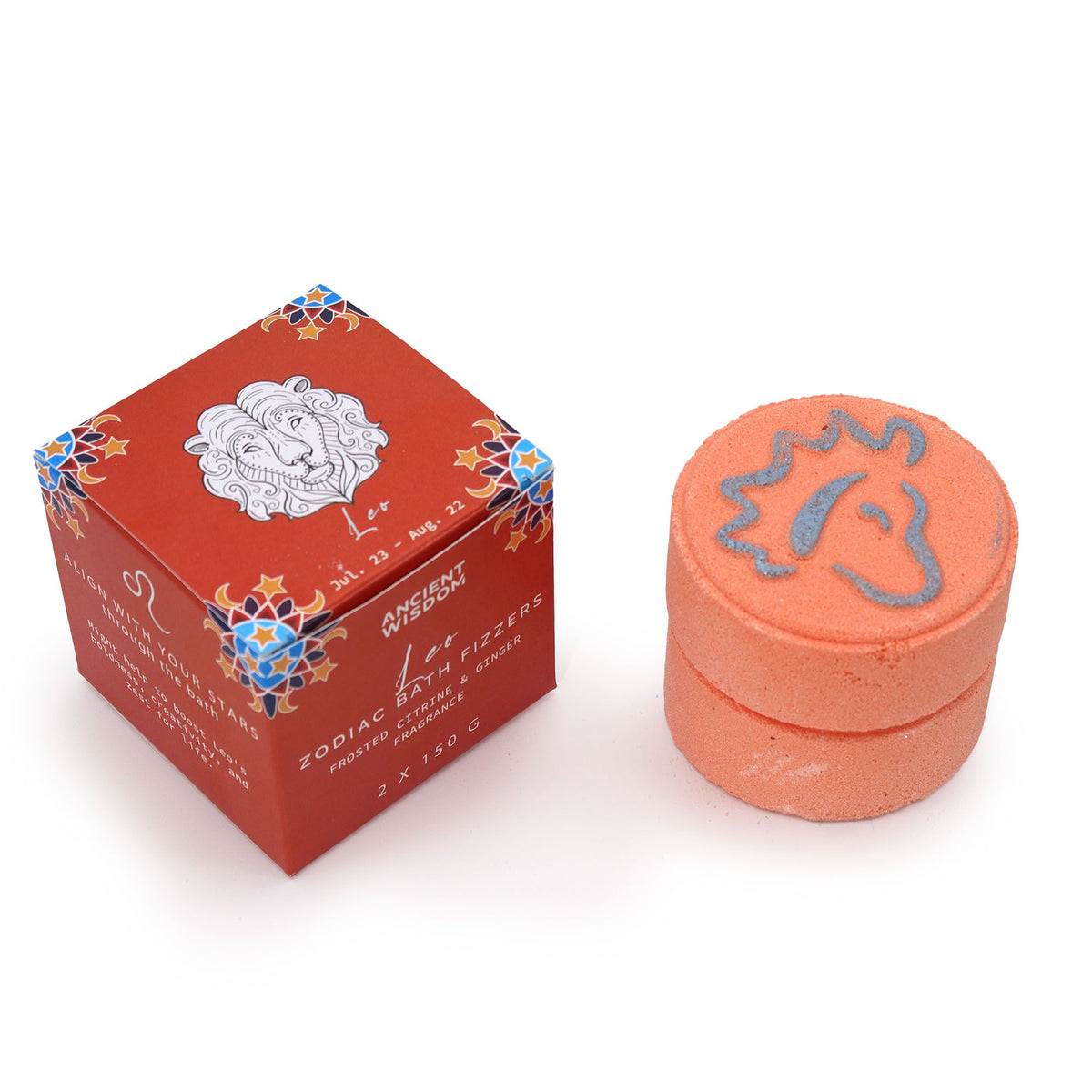Set de Bombas de Baño del Horóscopo - Leo