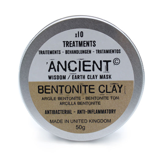 Arcilla de bentonita para mascarilla facial, 80 g