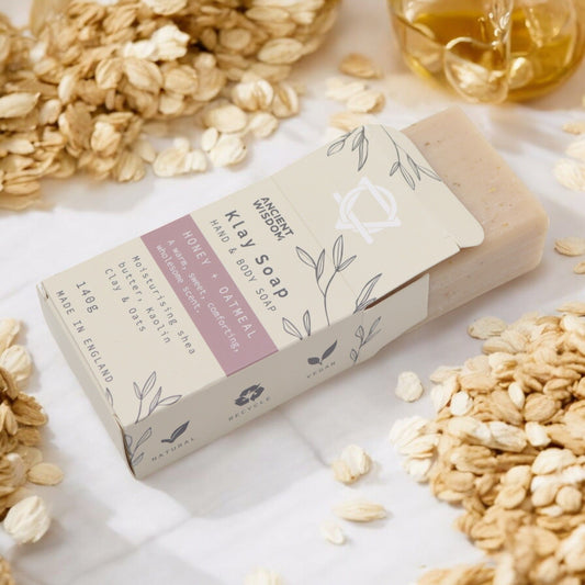 Jabón de arcilla Miel y Avena