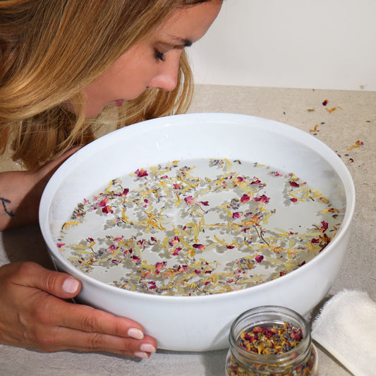 Mezcla botánica natural para vapor facial, 25 g