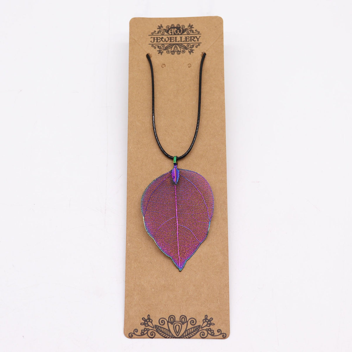 Collar Hoja de Valor multicolor