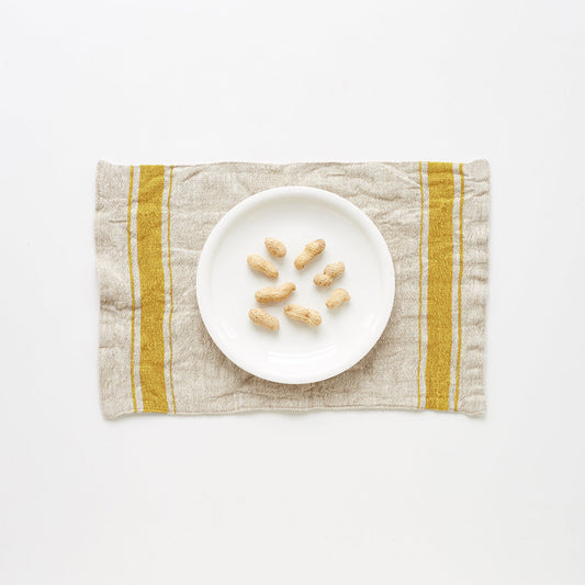 Linen Tales Placemat Vintage Stripes