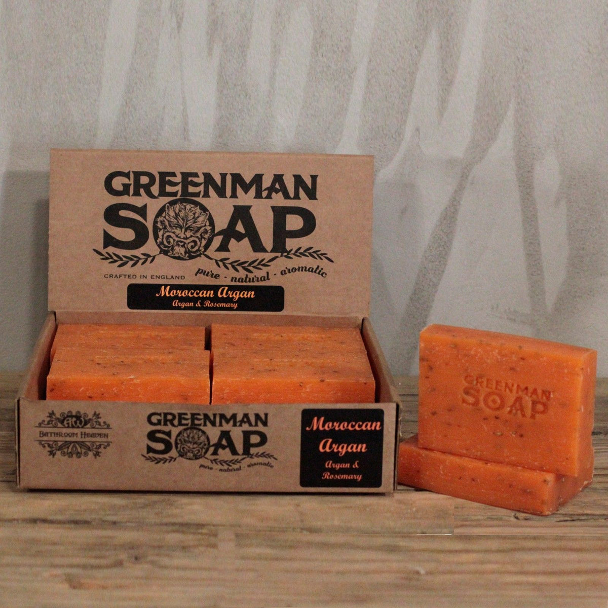Jabón artesanal Greenman Argán marroquí 100 g