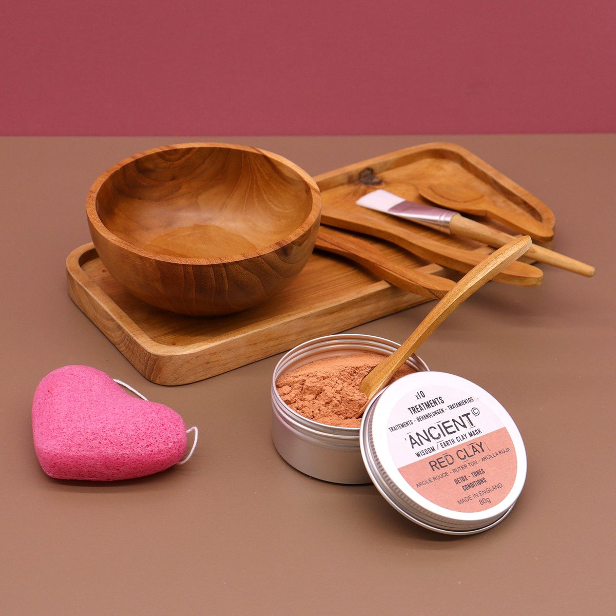 Kit de aplicación de arcilla y cera para spa