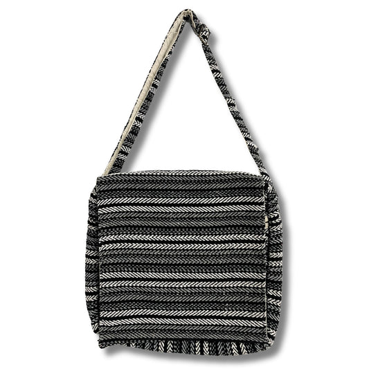 Bolso para portátil Soft Banjar con rayas grises