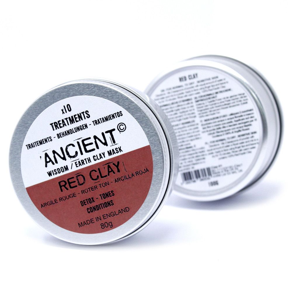 Mascarilla de arcilla roja de caolín, 80 g