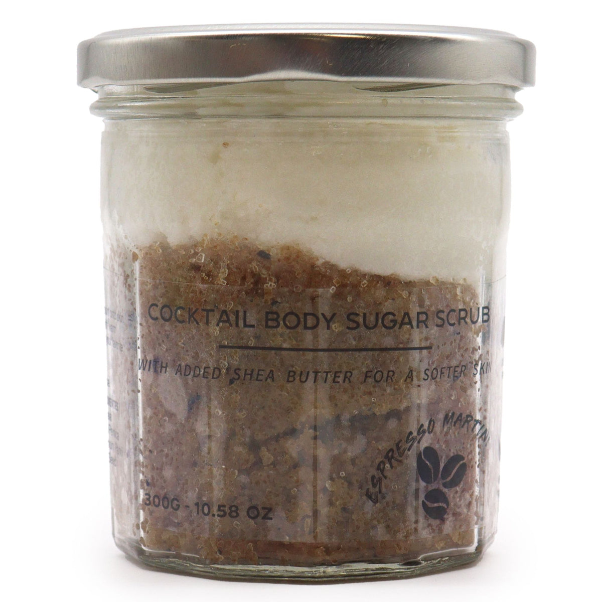 Exfoliante corporal de azúcar Espresso Martini, 300 g