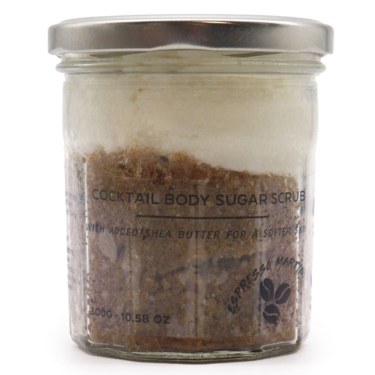 Exfoliante corporal de azúcar Espresso Martini, 300 g