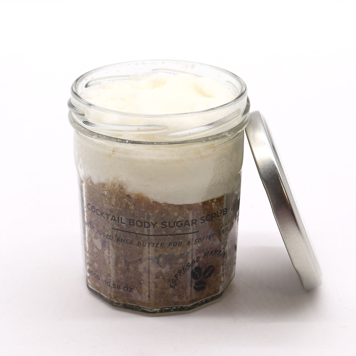 Exfoliante corporal de azúcar Espresso Martini, 300 g