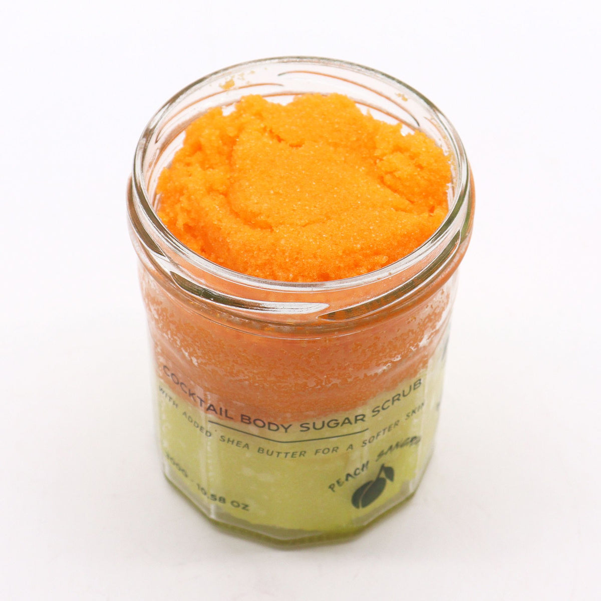 Exfoliante corporal de azúcar Sangría de melocotón, 300 g