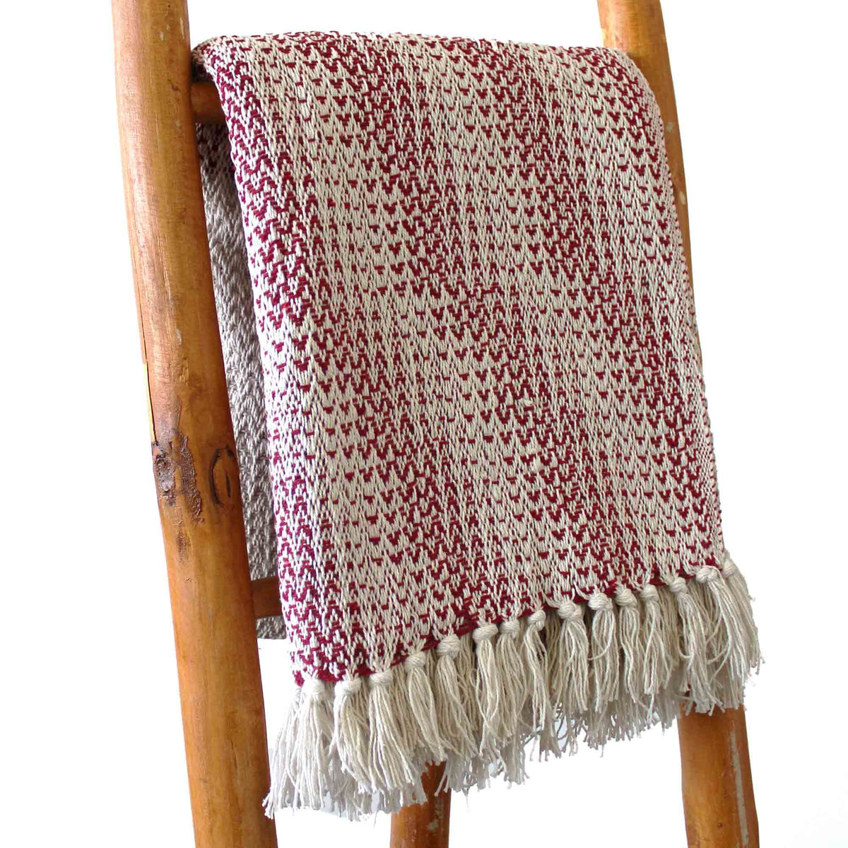 Mantas boho de confort - Ruby a dos tonos