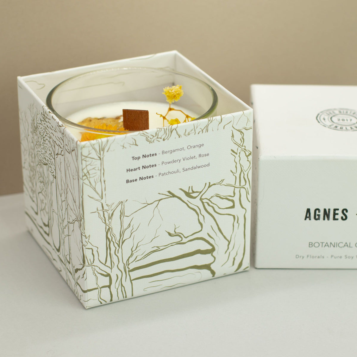 Vela botánica de soja Rydal Oudh, 350 g