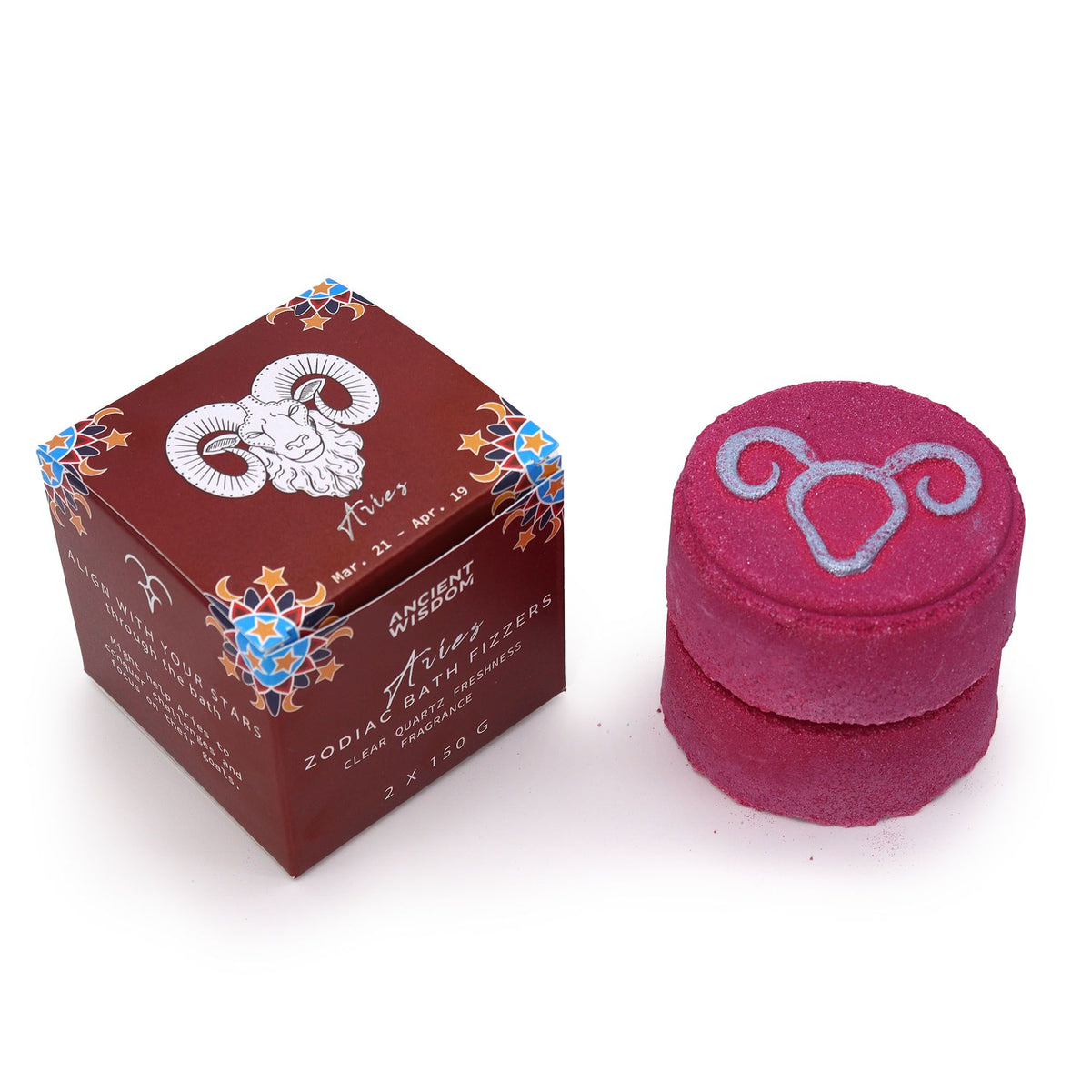 Set de Bombas de Baño del Horóscopo - Aries