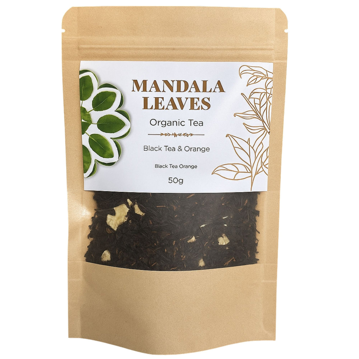 Té negro con naranja ecológico 50 g