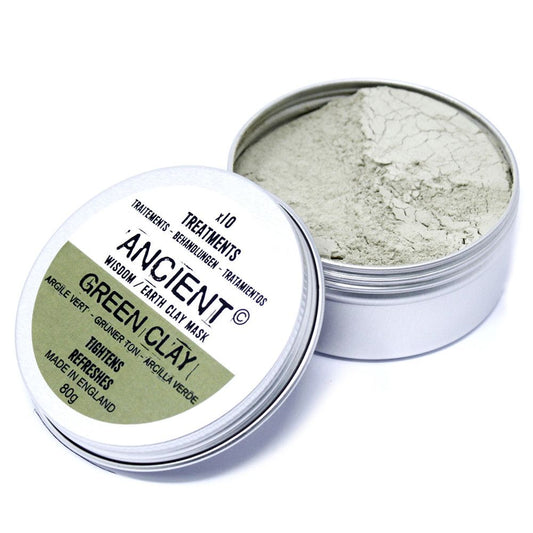 Mascarilla facial de arcilla verde, 80 g