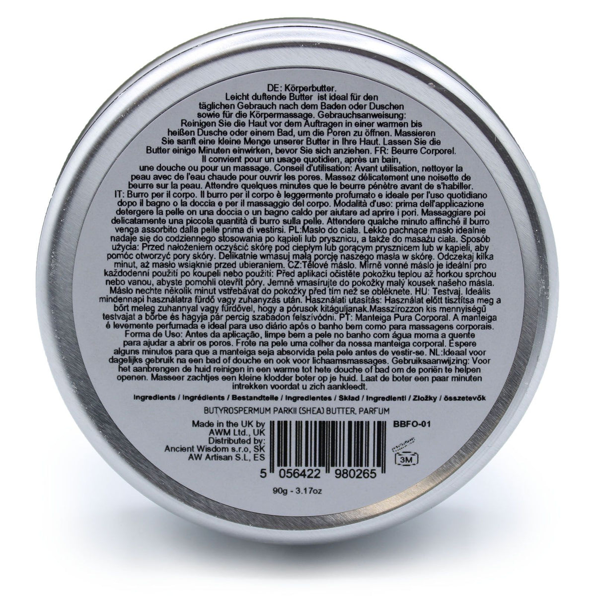 Manteca corporal de karité perfumada Coco, 90 g