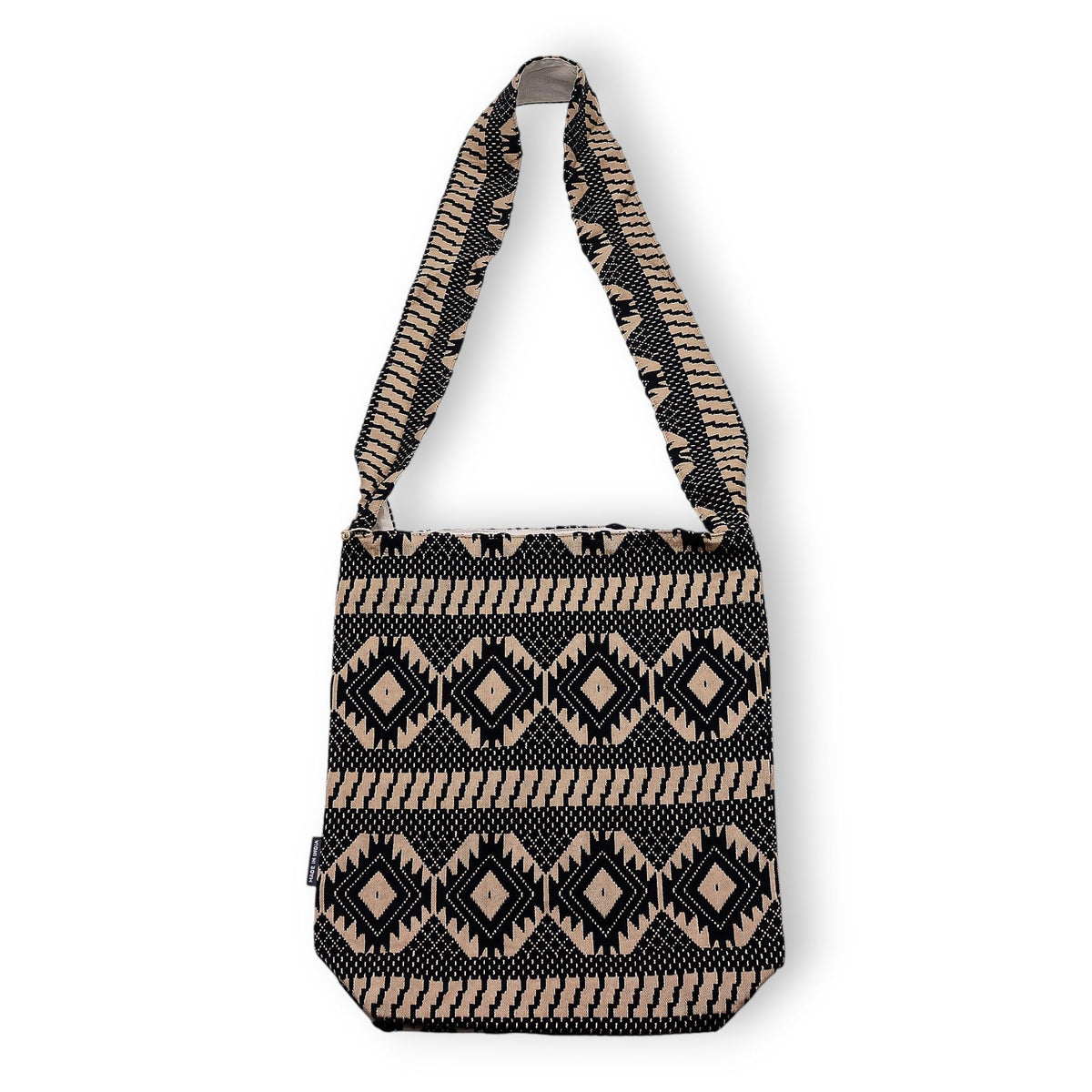 Bolsos Jacquard Naturales – Telar del Desierto – Bolso Tote Nómada