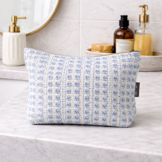 Neceser Nomad Sari Jacquard Indigo Echo