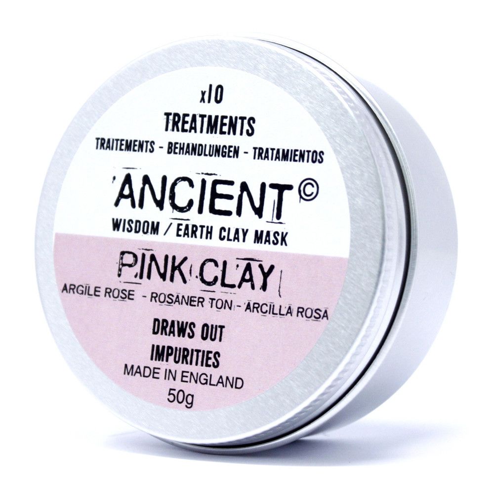 Mascarilla de arcilla rosa de caolín, 50 g