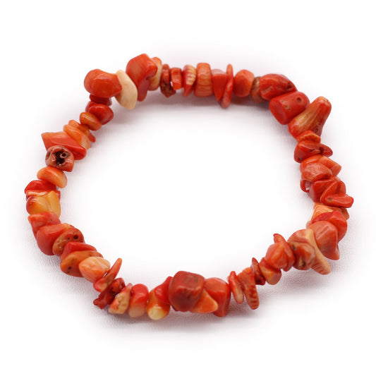 Pulsera de fragmentos de coralita