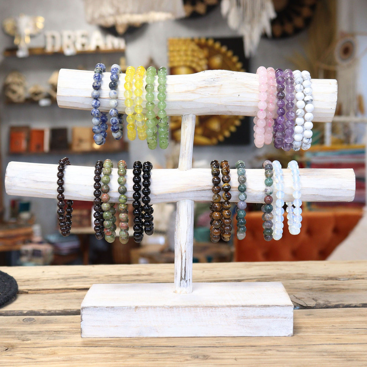 Brazalete de Energía - Cuarzo rosa
