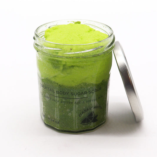 Exfoliante corporal de azúcar Mojito clásico, 300 g