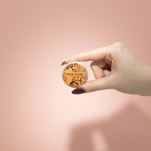 Bálsamo labial vegano de mango y maracuyá