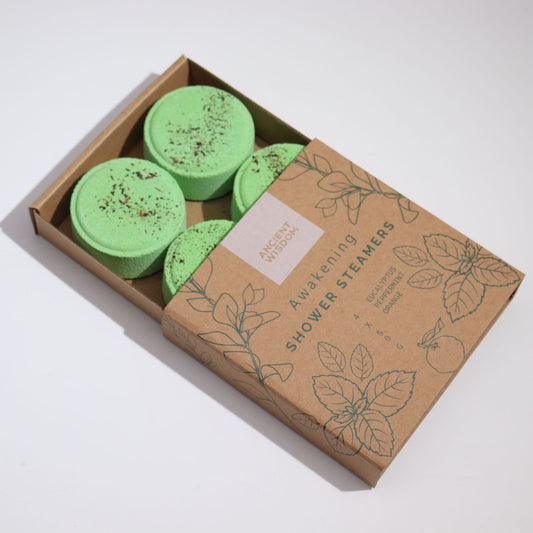 Set de 4 tabletas aromáticas para ducha Zen Despertar