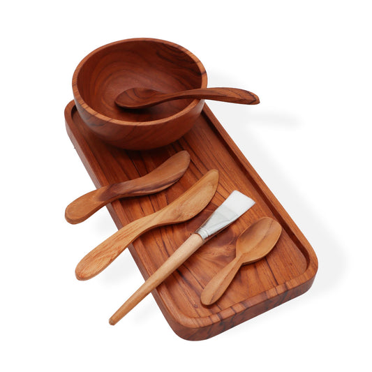 Kit de aplicación de arcilla y cera para spa