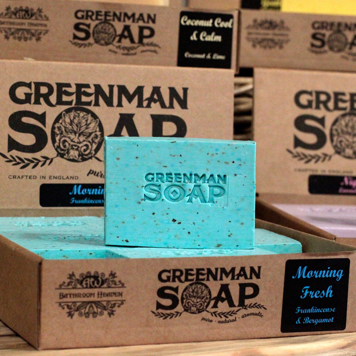 Jabón Greenman Mañana Fresca, 100 g