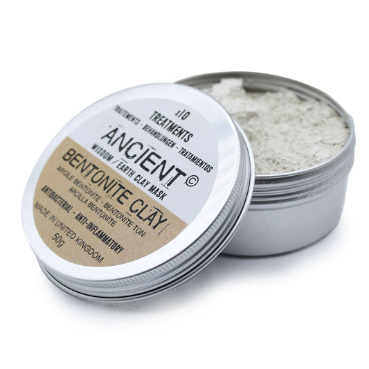 Arcilla de bentonita para mascarilla facial, 80 g