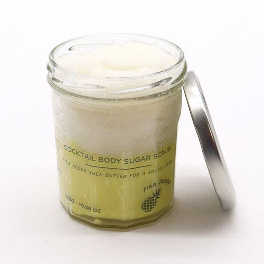 Exfoliante corporal de azúcar Piña colada, 300 g