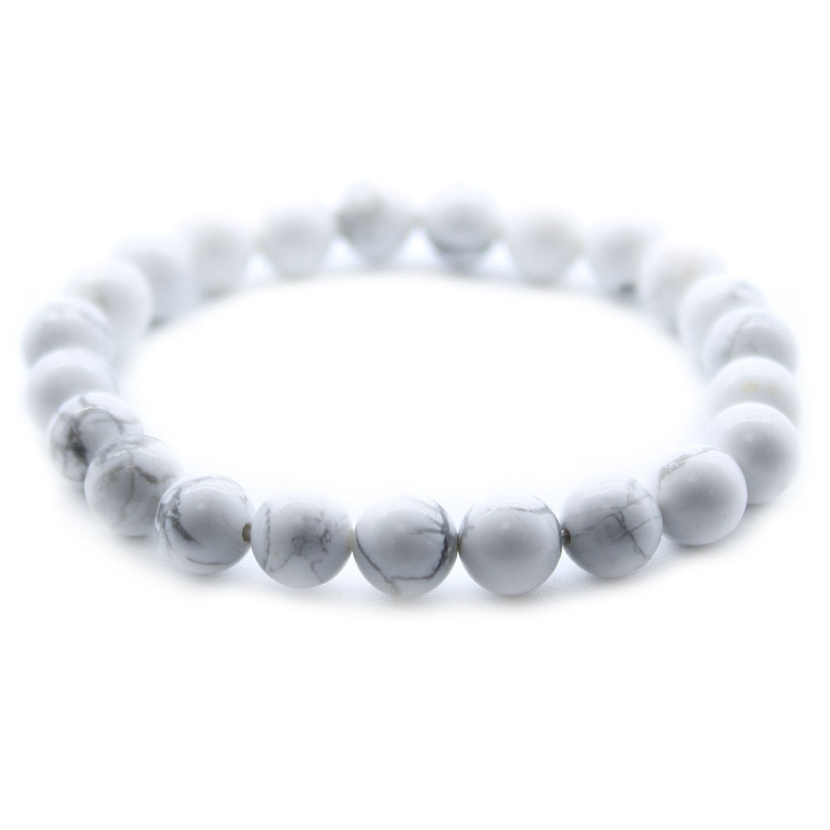 Brazalete de Energía - Jaspe blanco