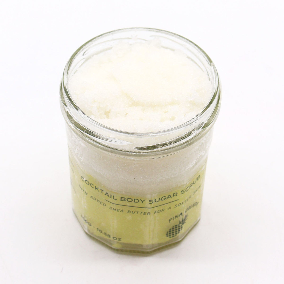 Exfoliante corporal de azúcar Piña colada, 300 g