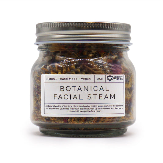 Mezcla botánica natural para vapor facial, 25 g