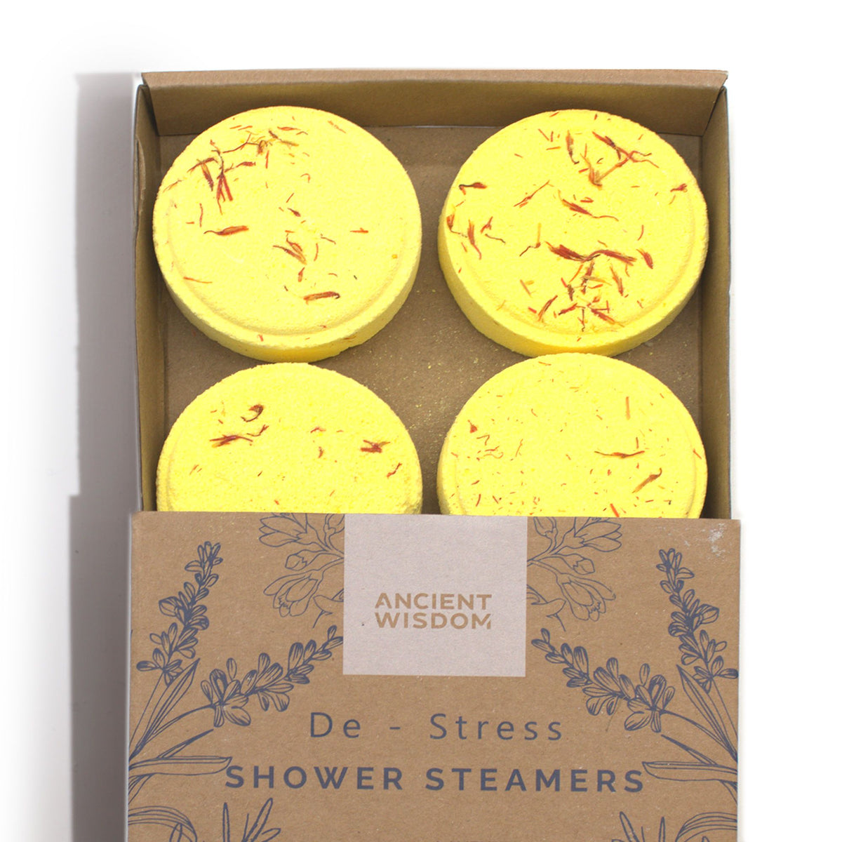 Tabletas efervescentes para ducha Zen con aceites esenciales