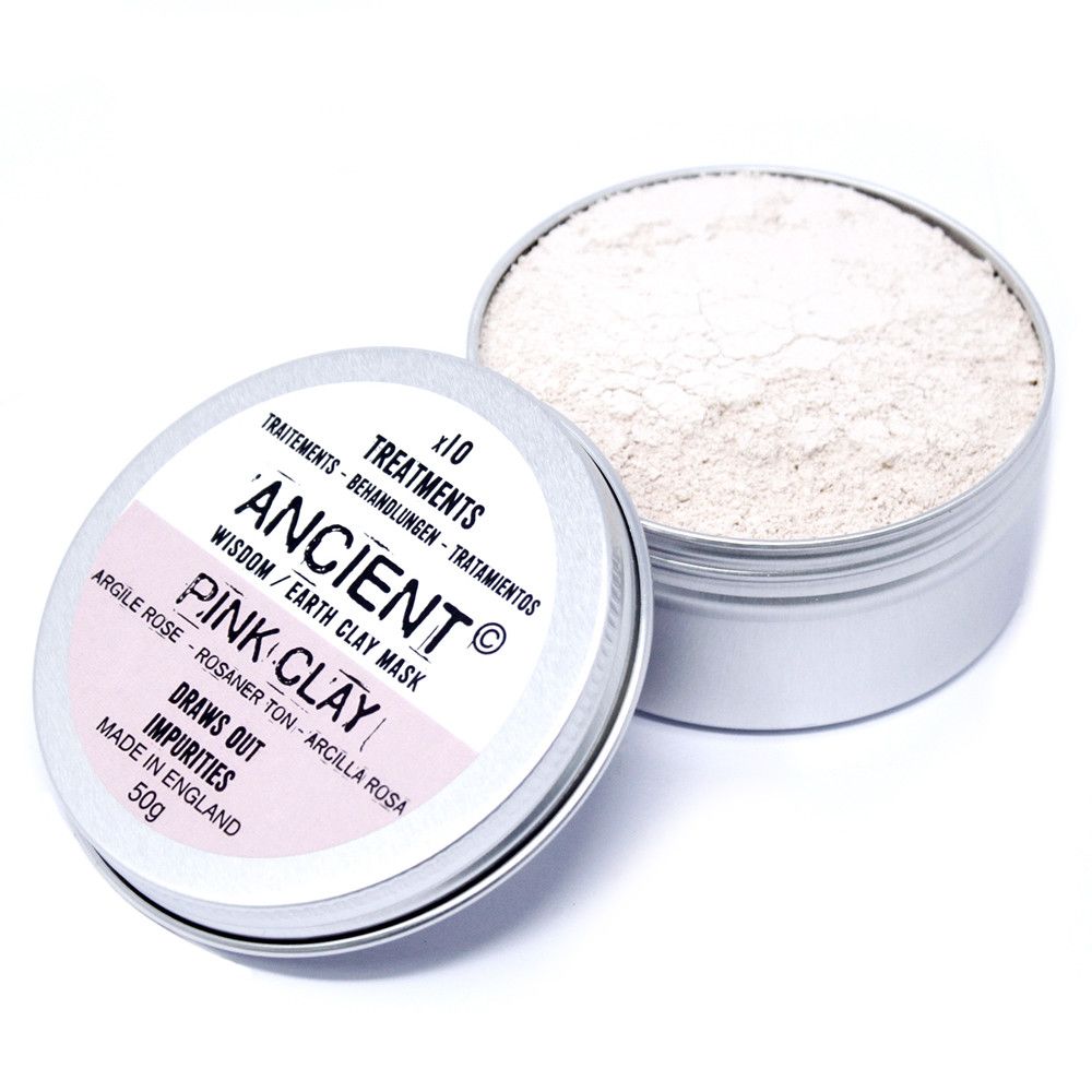 Mascarilla de arcilla rosa de caolín, 50 g