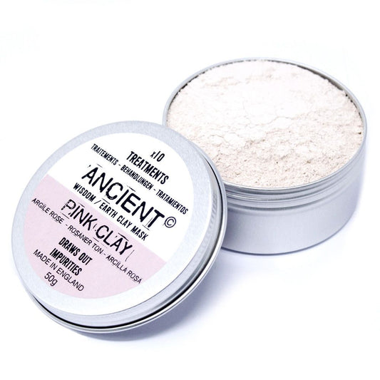 Mascarilla de arcilla rosa de caolín, 50 g