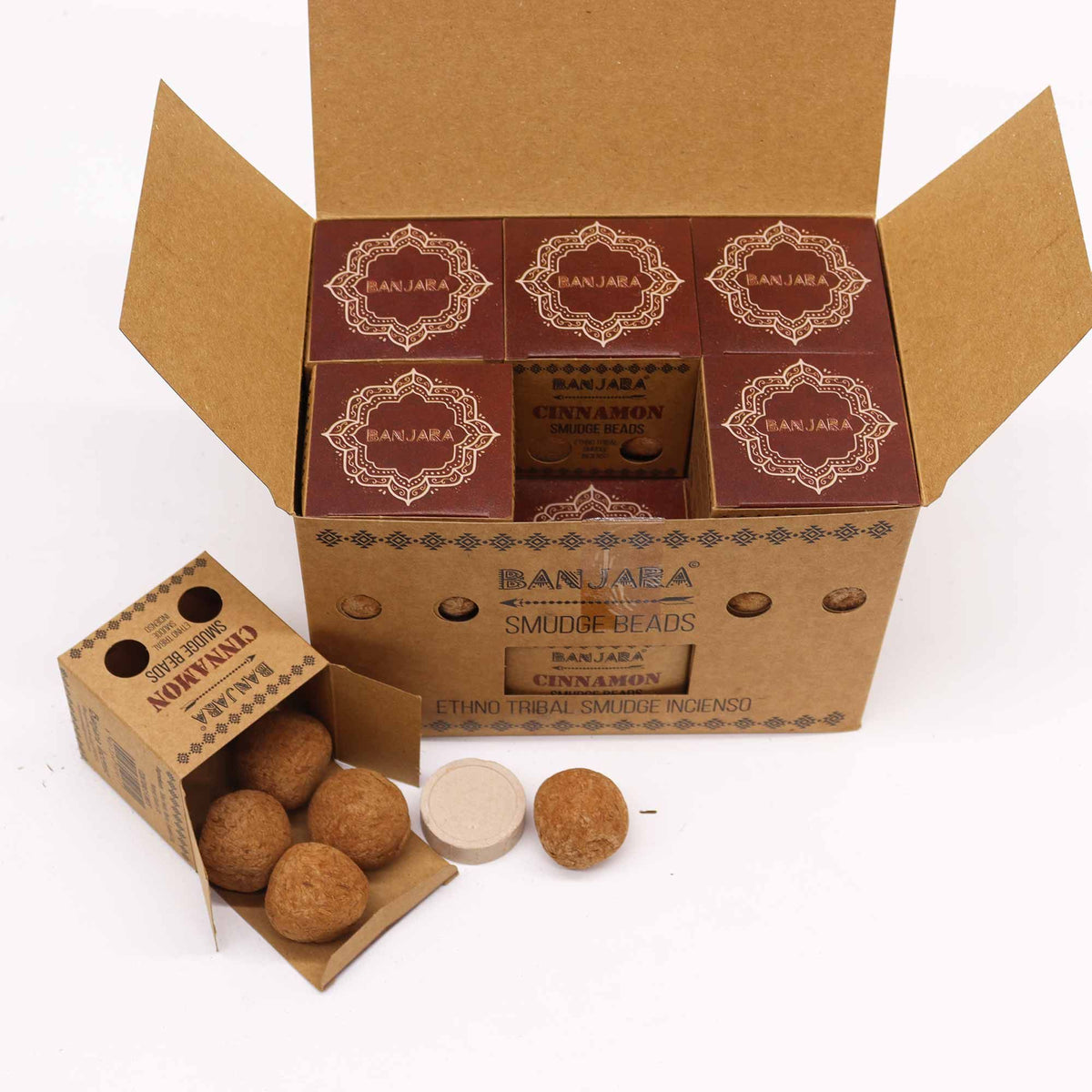 Bombas de difusión Banjara de canela · Pack de 5