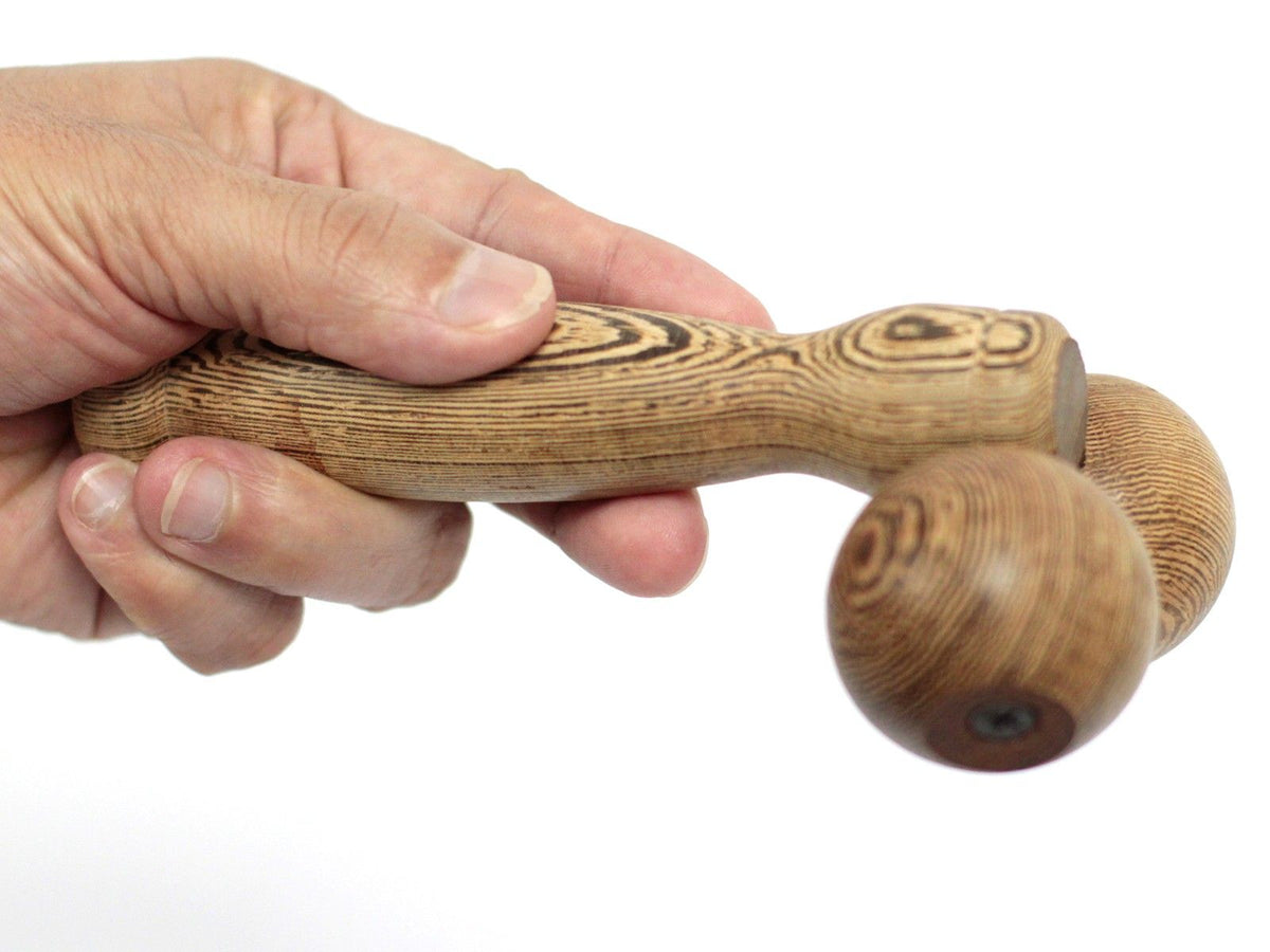 Rodillo manual de bolas para masaje