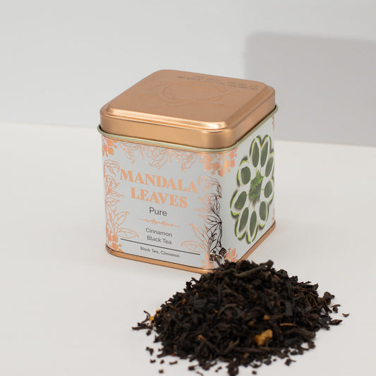 Té negro orgánico de canela de 50 g