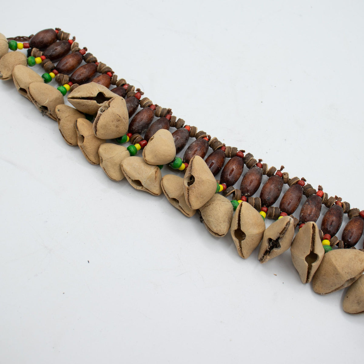 Sonajero de tobillo Kenari con 20 conchas naturales