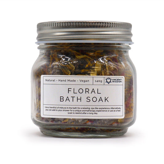 Baño floral con mezcla botánica, 140 g