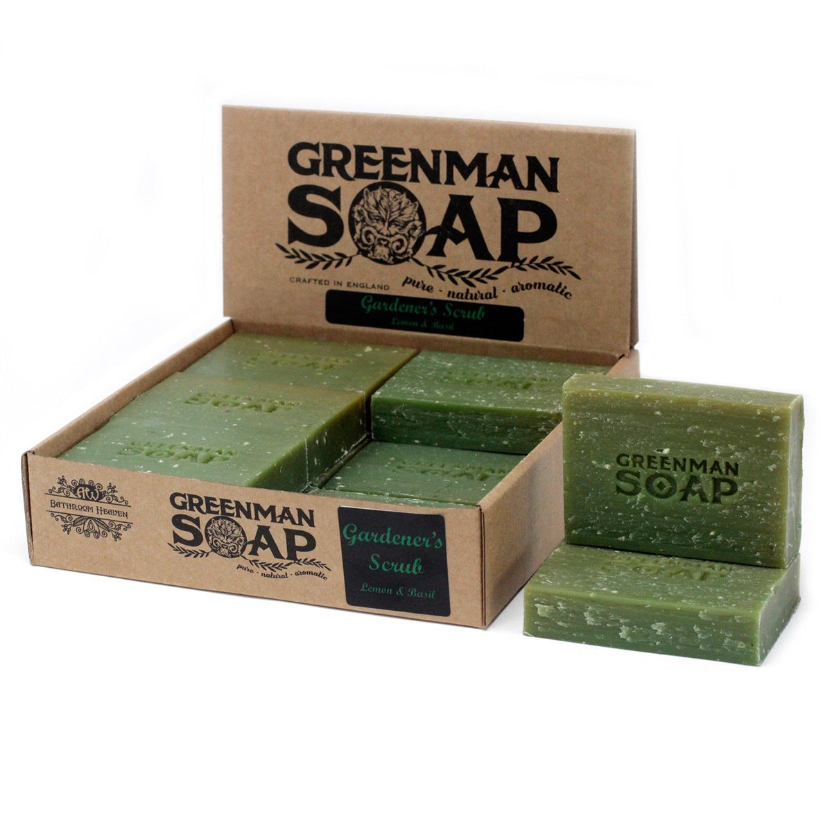 Jabón Greenman exfoliante Jardinero 100 g