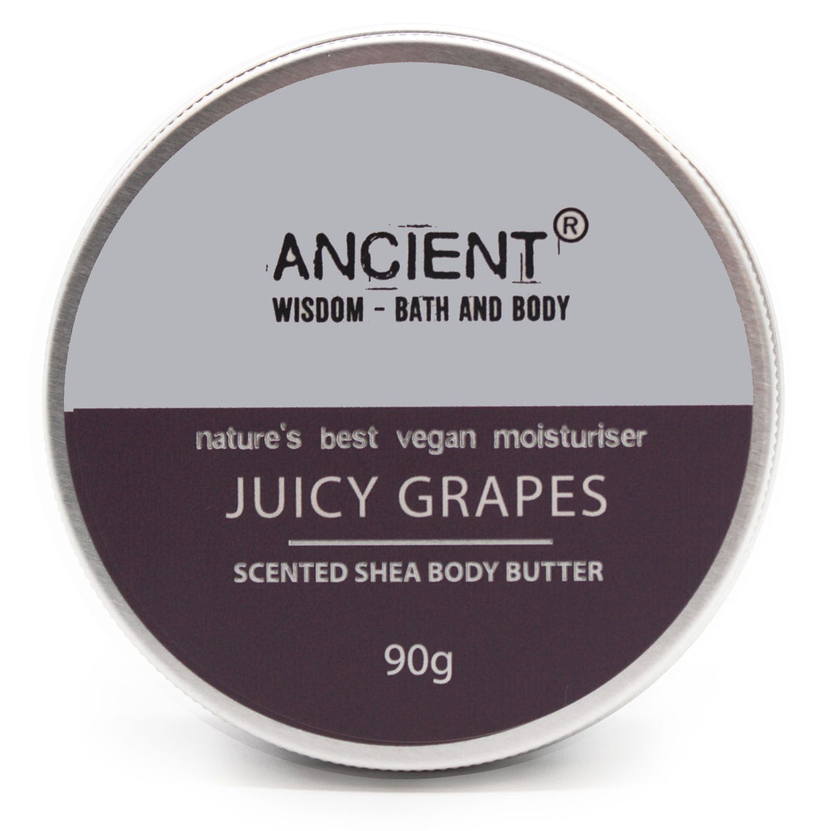 Manteca corporal de karité perfumada Uvas, 90 g