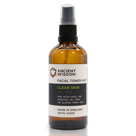 Tónico facial con árbol de té, 100 ml