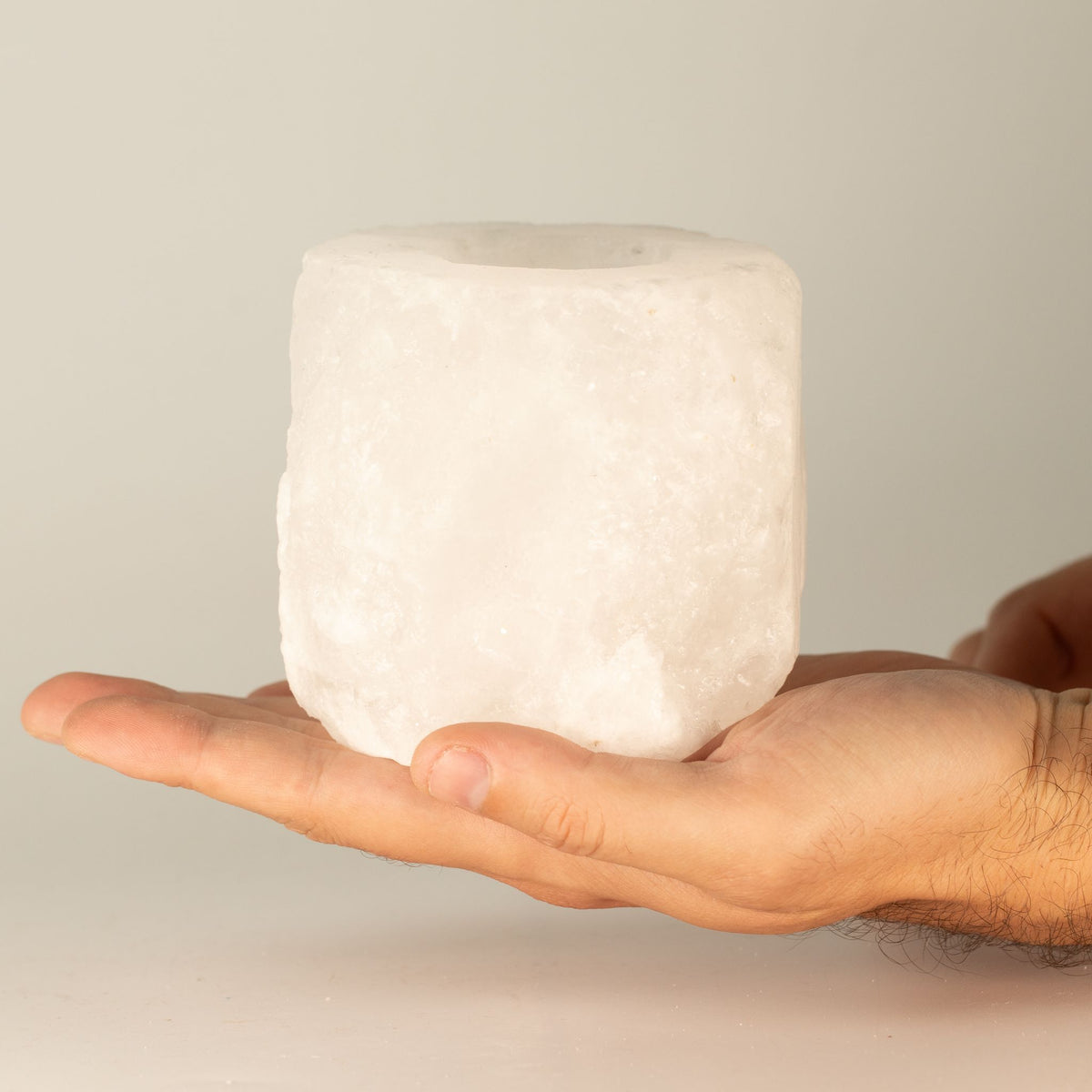 Portavelas de sal del Himalaya, 600–800 g