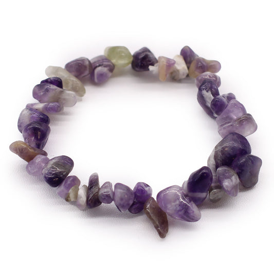 Pulsera de fragmentos de amatista